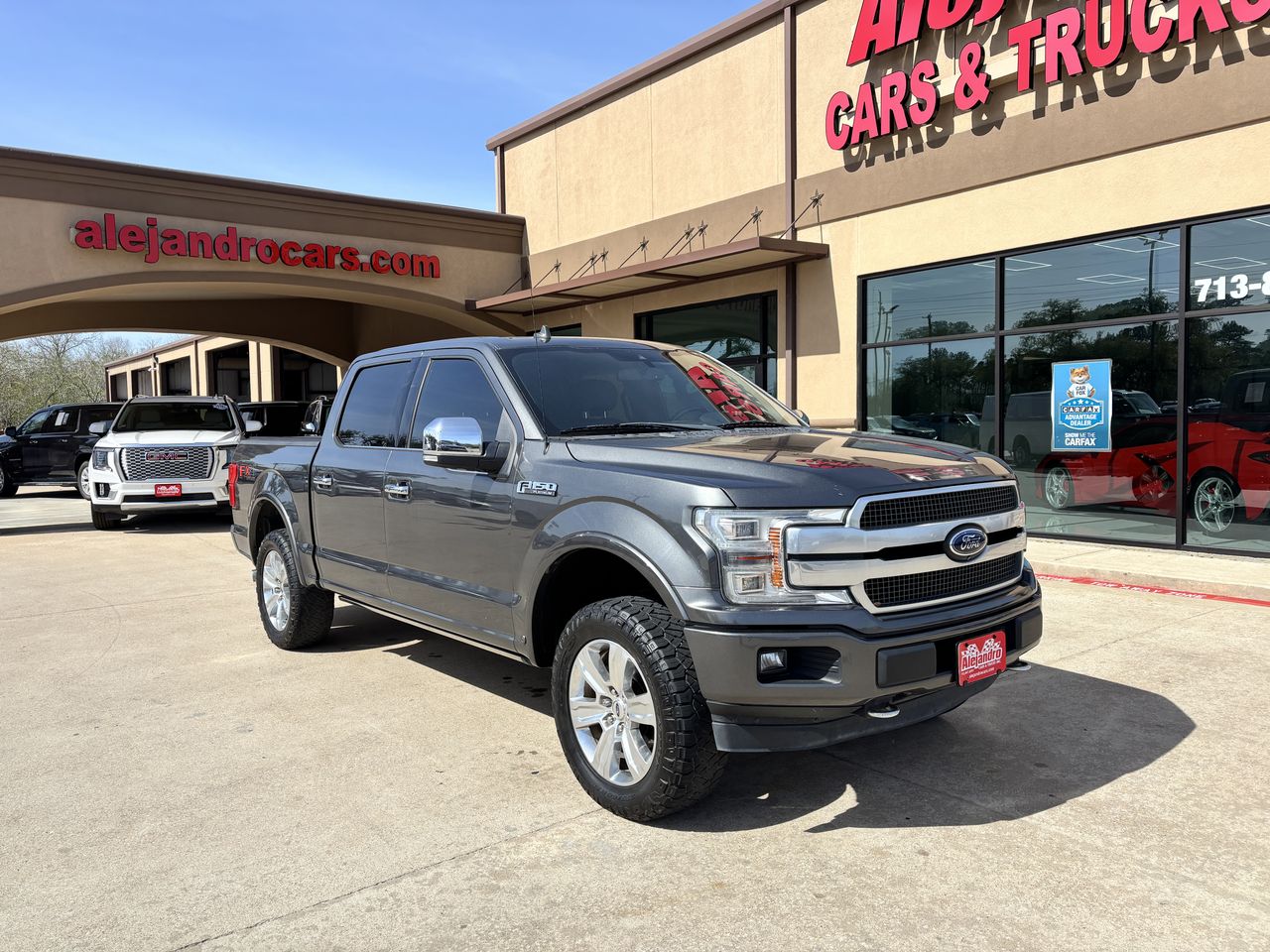 2018 Ford F-150 Platinum SuperCrew 6.5-ft. 4WD