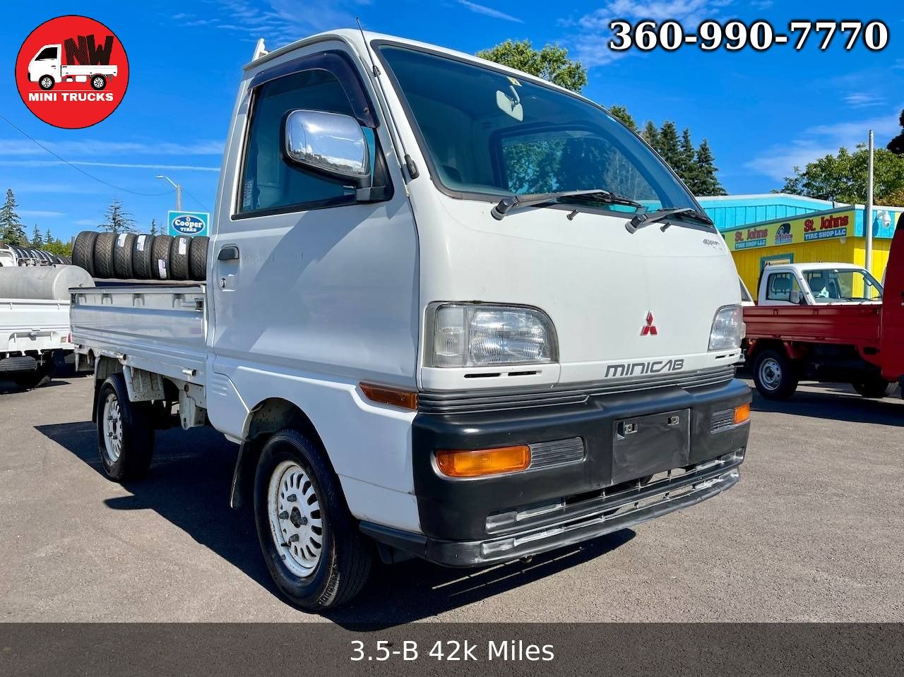 1997 Mitsubishi Minicab VX Special Edition 4WD, 2Hi-4Hi-4Lo, 5MT, PS
