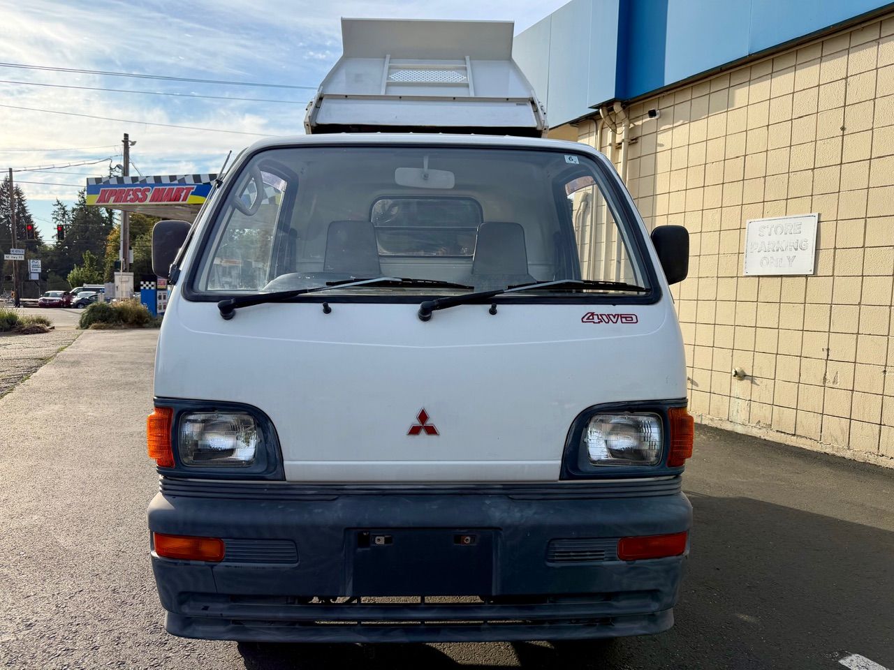 1995 Mitsubishi Minicab PTO HD Dump 4WD, 2Hi-4Hi-4Lo, PS, 5MT, LSD