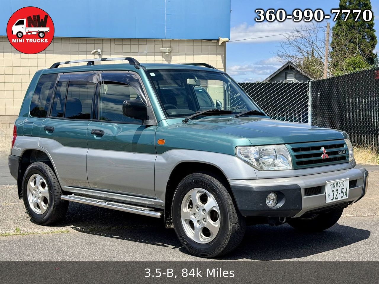 1999 Mitsubishi Pajero iO 1.8L 4WD, 2Hi-4Hi-4Lo, PS, PW, PL, AC, 5MT