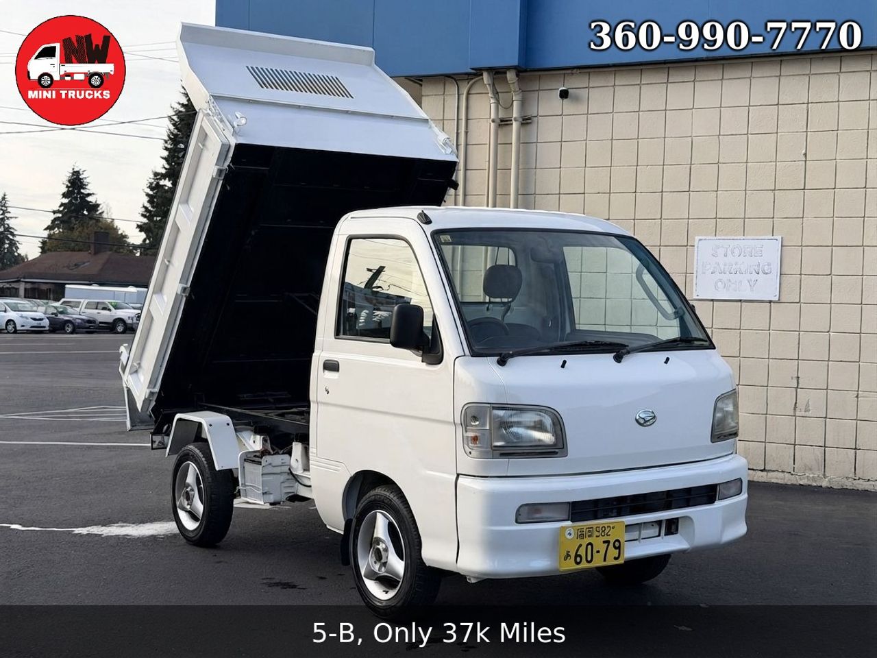 2001 Daihatsu Hi-Jet PTO, HD Dump EFI 4WD, 2Hi-4Hi-4Lo, AC, 5MT