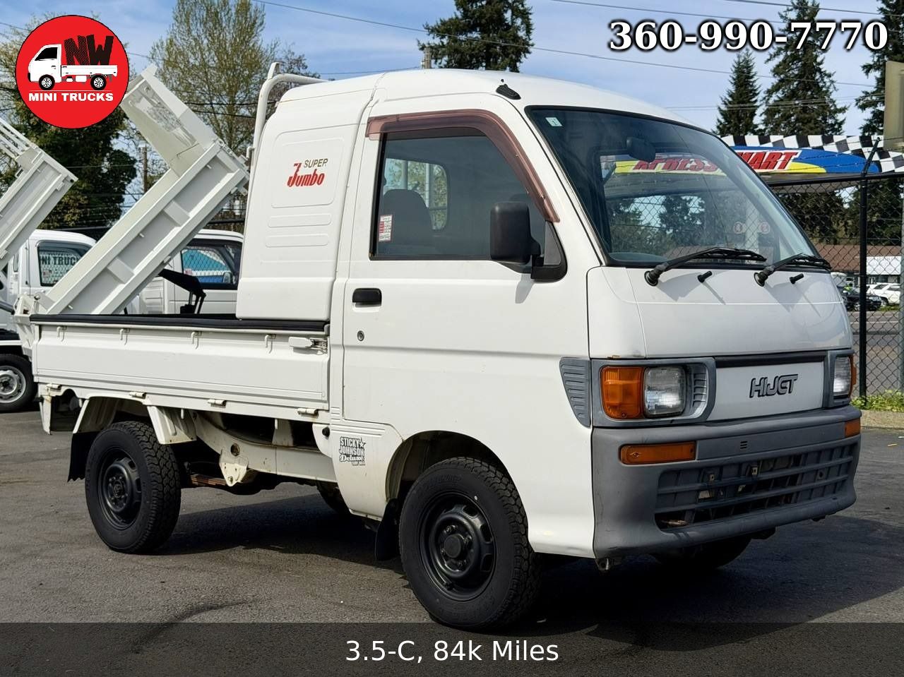 1997 Daihatsu Hi-Jet Super Jumbo 4WD, 2Hi-4Hi-4Lo, 5MT, Rare!