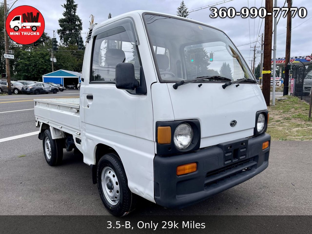 1993 Subaru Sambar Special 4WD, 2Hi-4Hi, EL Gear, 5MT