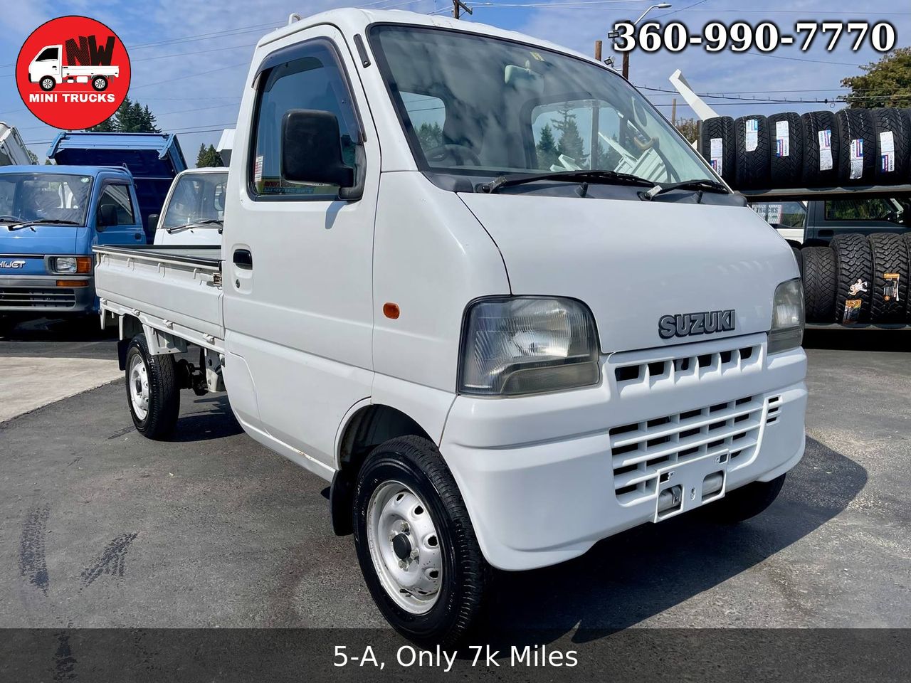 2000 Suzuki Carry EFI 4WD, 2Hi-4Hi-4Lo, 5MT, Like New!