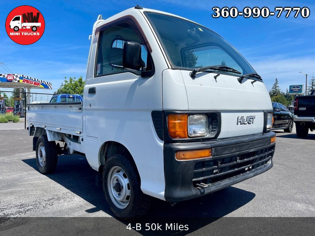1996 Daihatsu Hi-Jet 4WD, 2Hi-4Hi, 5MT, Great Value