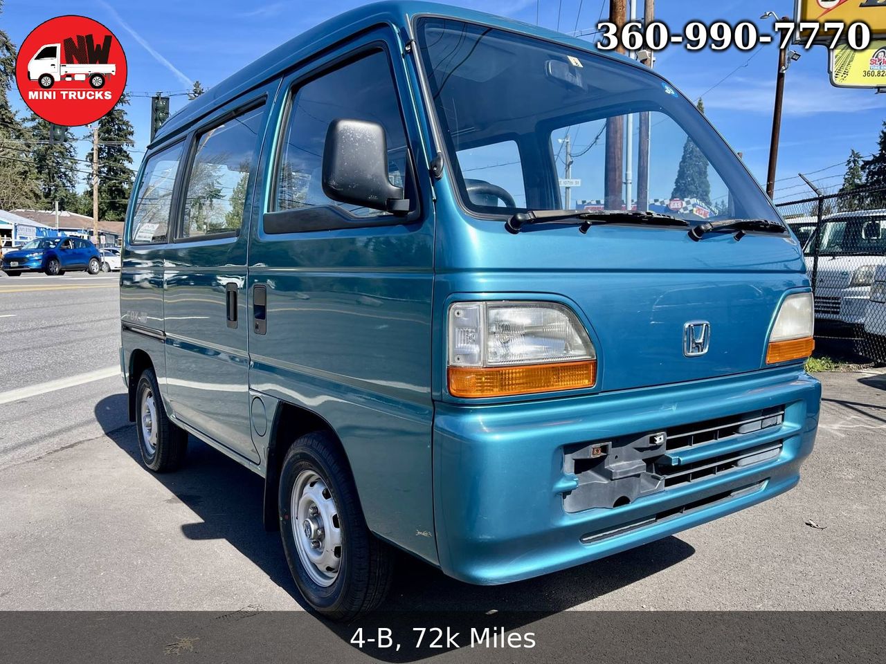 1994 Honda Street FOX 4WD, AC, Mid-Engine, 5MT, Diff Lock, Rare!