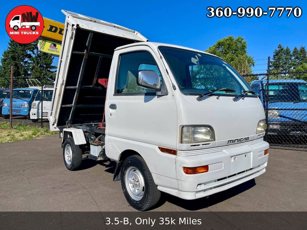 1998 Mitsubishi Minicab VX SE HD Dump 4WD, 2Hi-4Hi-4Lo, AC, PS, 5MT