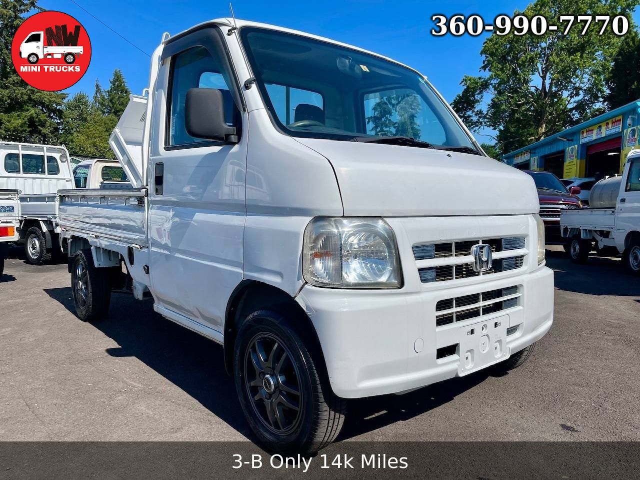 1999 Honda Acty EFI Realtime 4WD, AC, PS, Airbag, 5MT