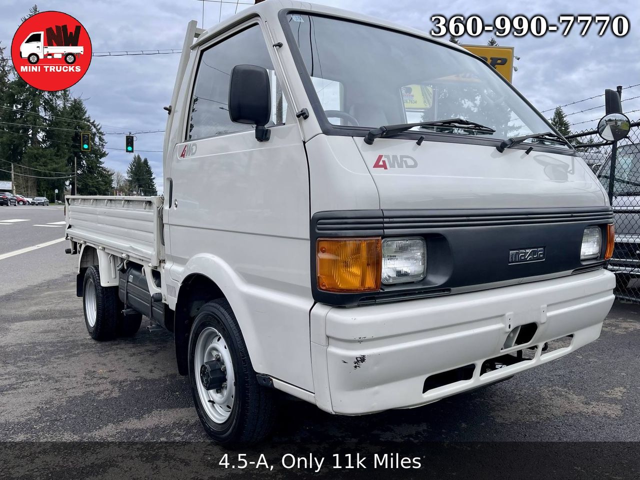 1994 Mazda Bongo 2.2L Diesel 4WD, 2Hi-4Hi-4Lo, 5MT, Dually 1 Ton