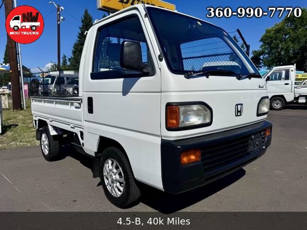 1991 Honda Acty Super Delux RealTime 4WD, Mid-Engine, 5MT