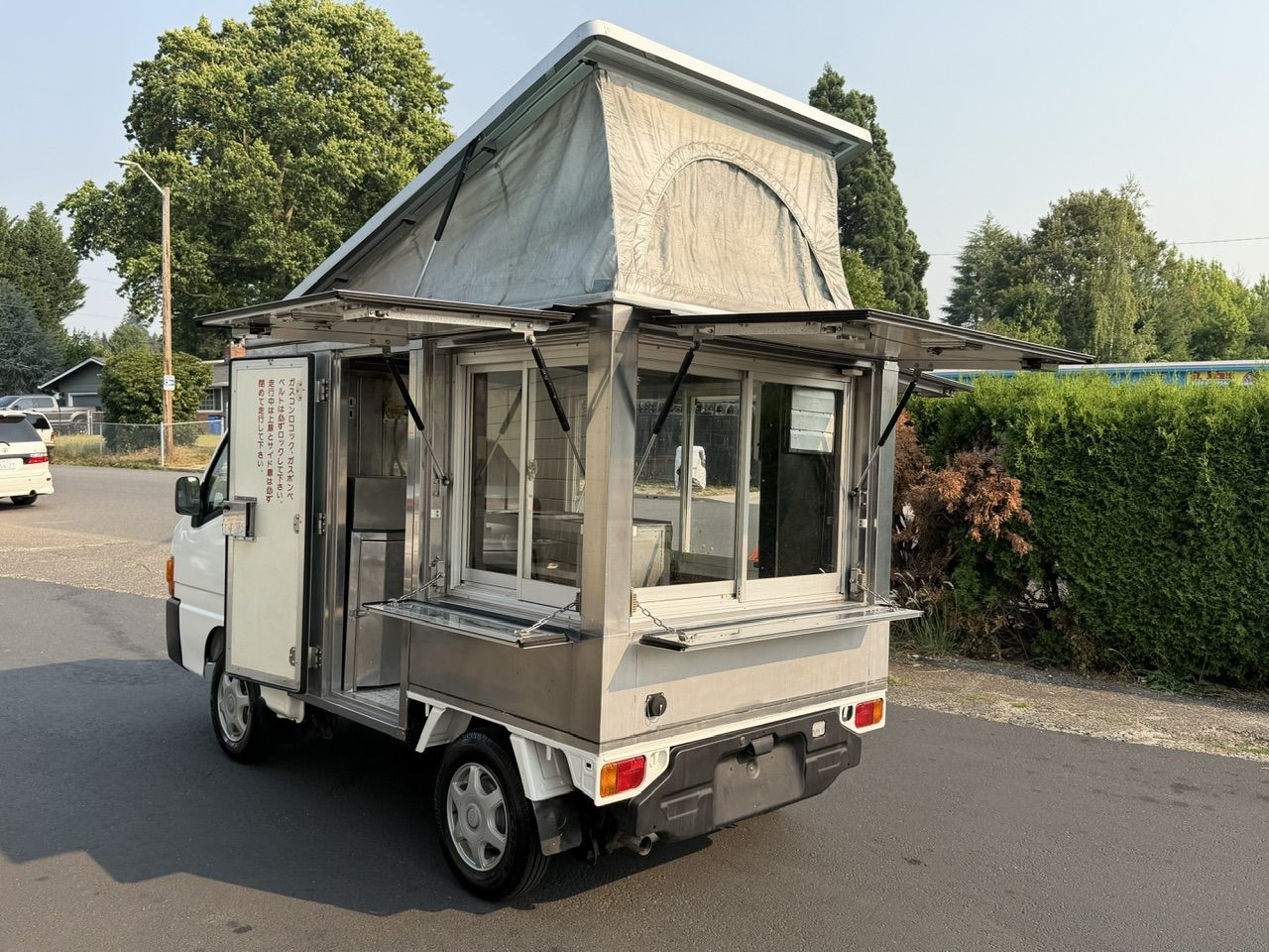 1999 Subaru Sambar EFI 2WD, PS, AC, Airbag, PopTop Food Truck