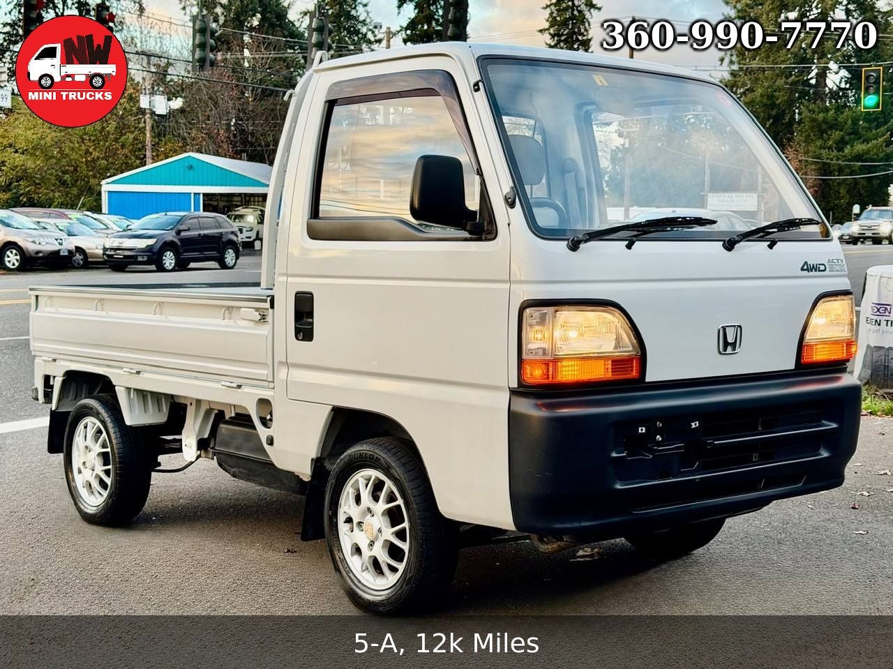 1995 Honda Acty Super Delux RealTime 4WD Mid-Engine, 5MT