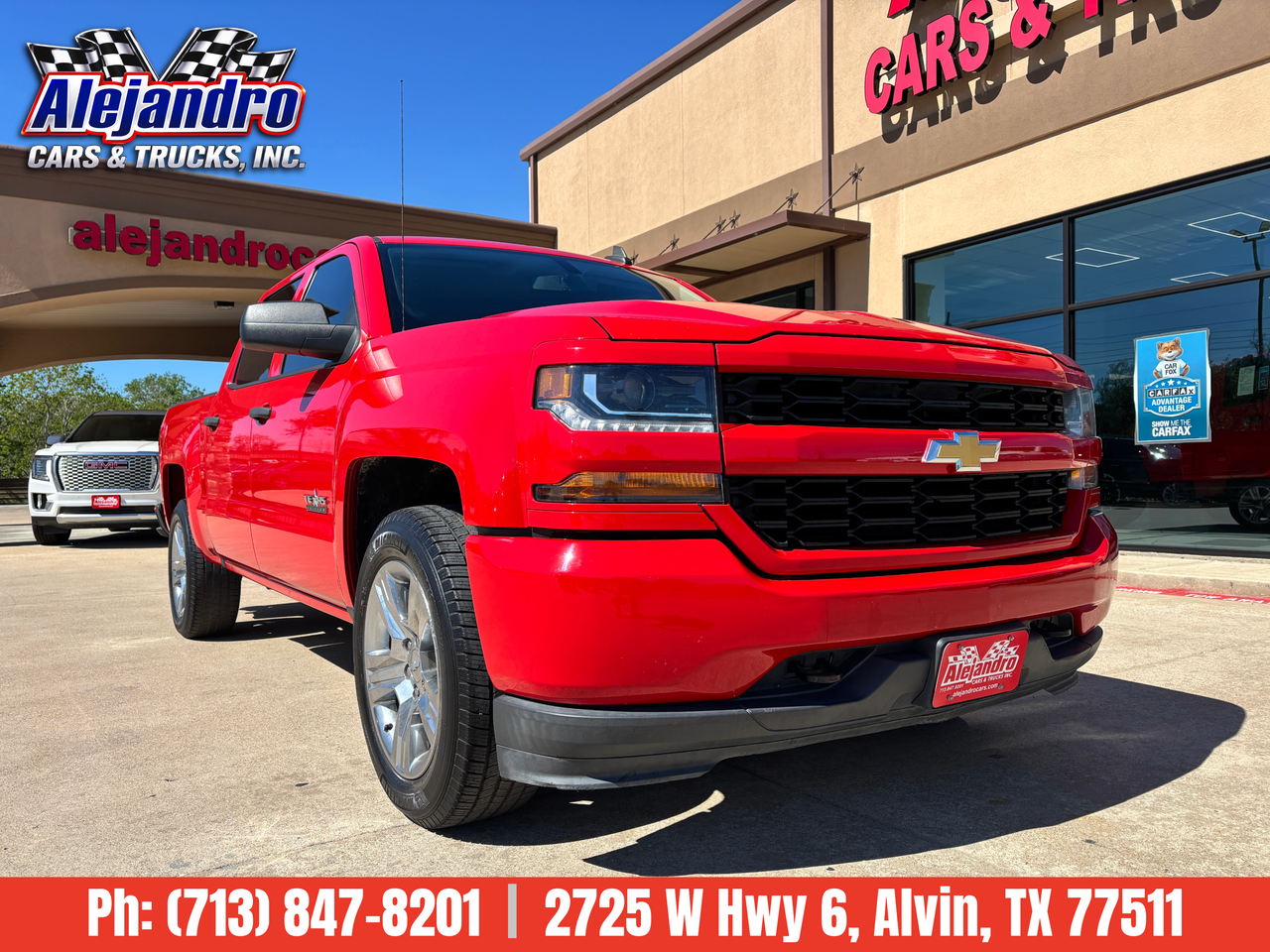 2018 Chevrolet Silverado 1500 Custom Crew Cab 2WD