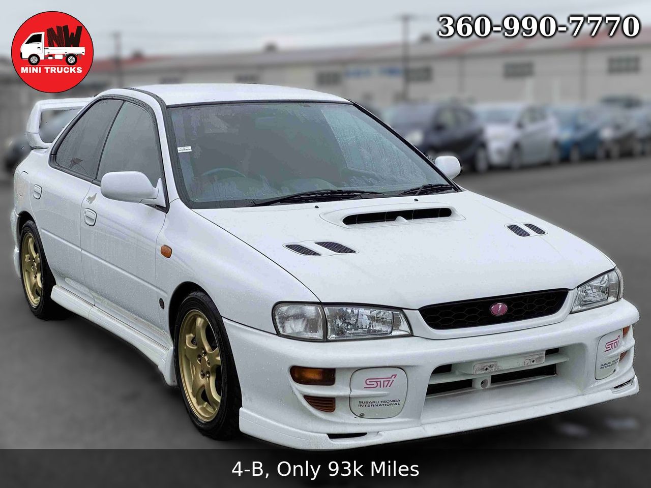 2000 Subaru Impreza WRX STI Version 6, 4WD, Fully Loaded, 5MT