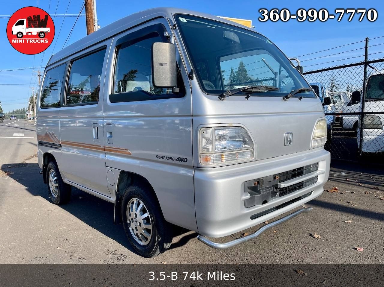 1998 Honda Street V 4WD, Mid-Engine, PS, AC, 5MT