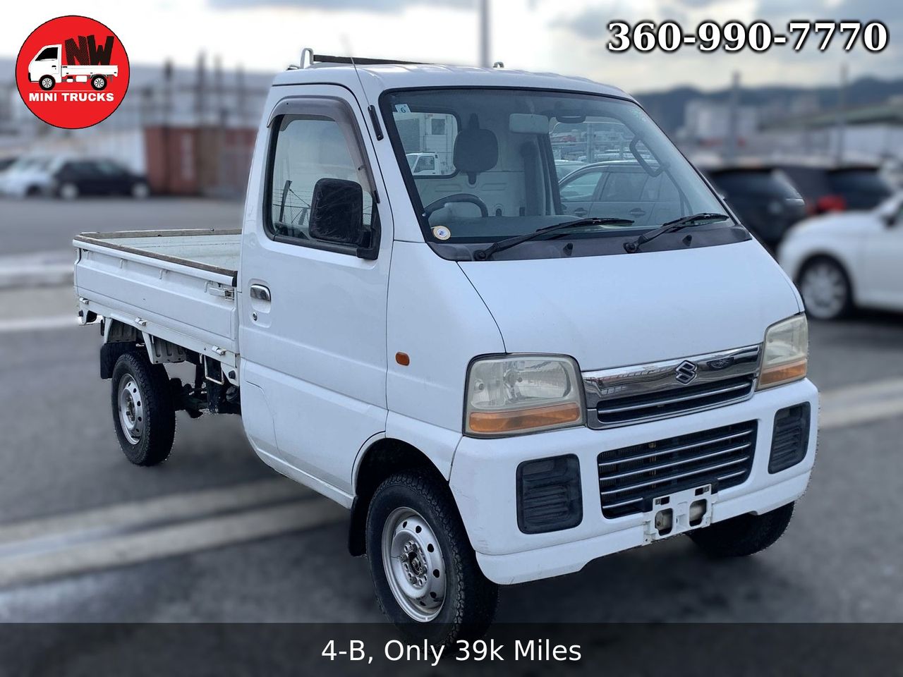2000 Suzuki Carry SD Dump EFI 4WD, 2Hi-4Hi-4Lo, AC, 5MT, Difflock