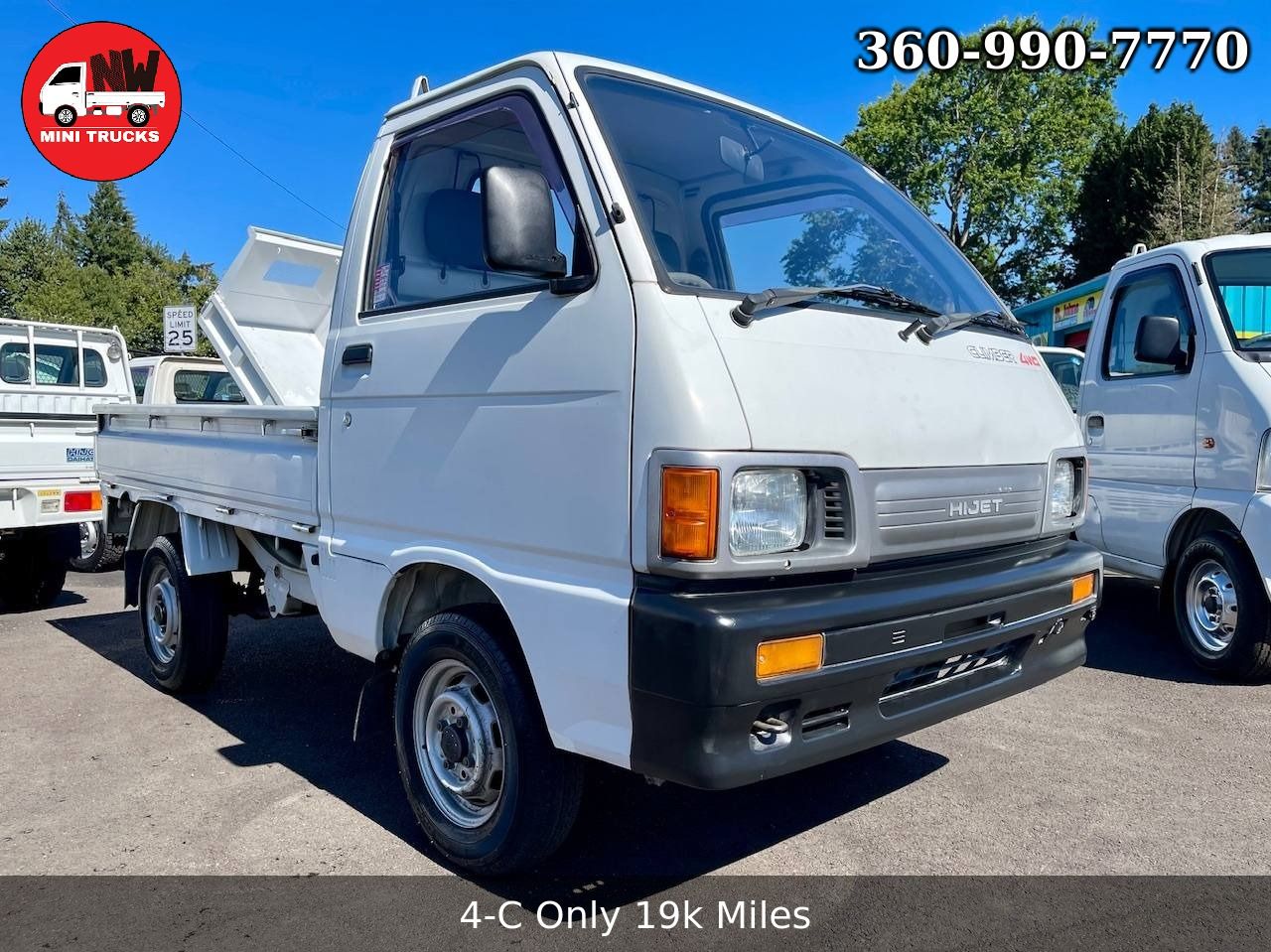 1993 Daihatsu Hi-Jet Climber 4WD, 2Hi-4Hi-4Lo, 4MT, DiffLock