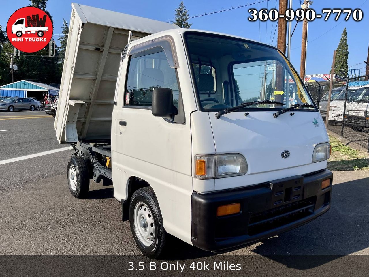 1997 Subaru Sambar HD Dump 4WD, 2Hi-4Hi, EL Gear, 5MT