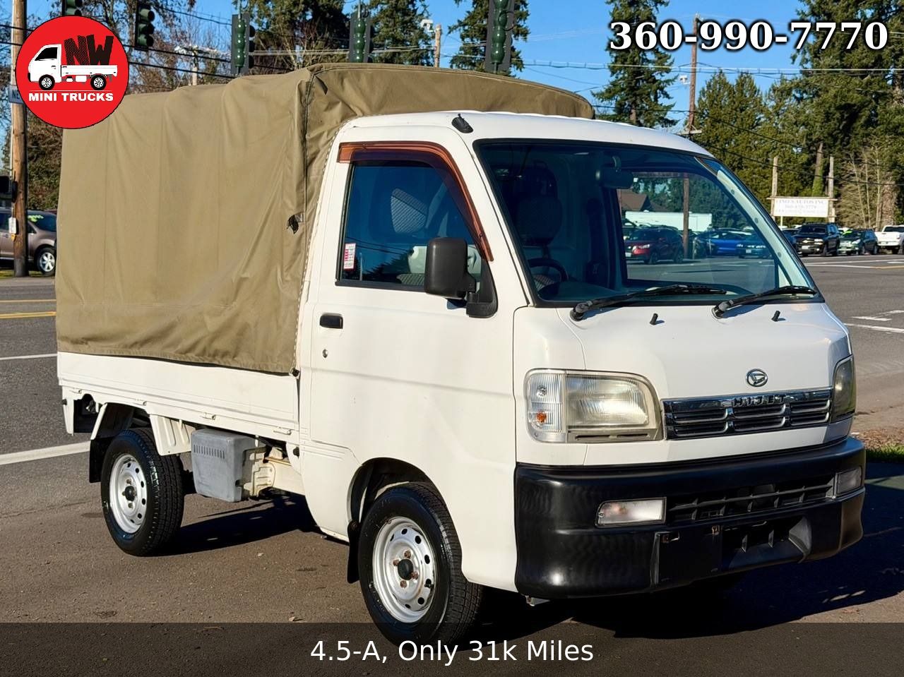 1999 Daihatsu Hi-Jet EFI DLI Canopy, 2WD, 5MT, Next Gen