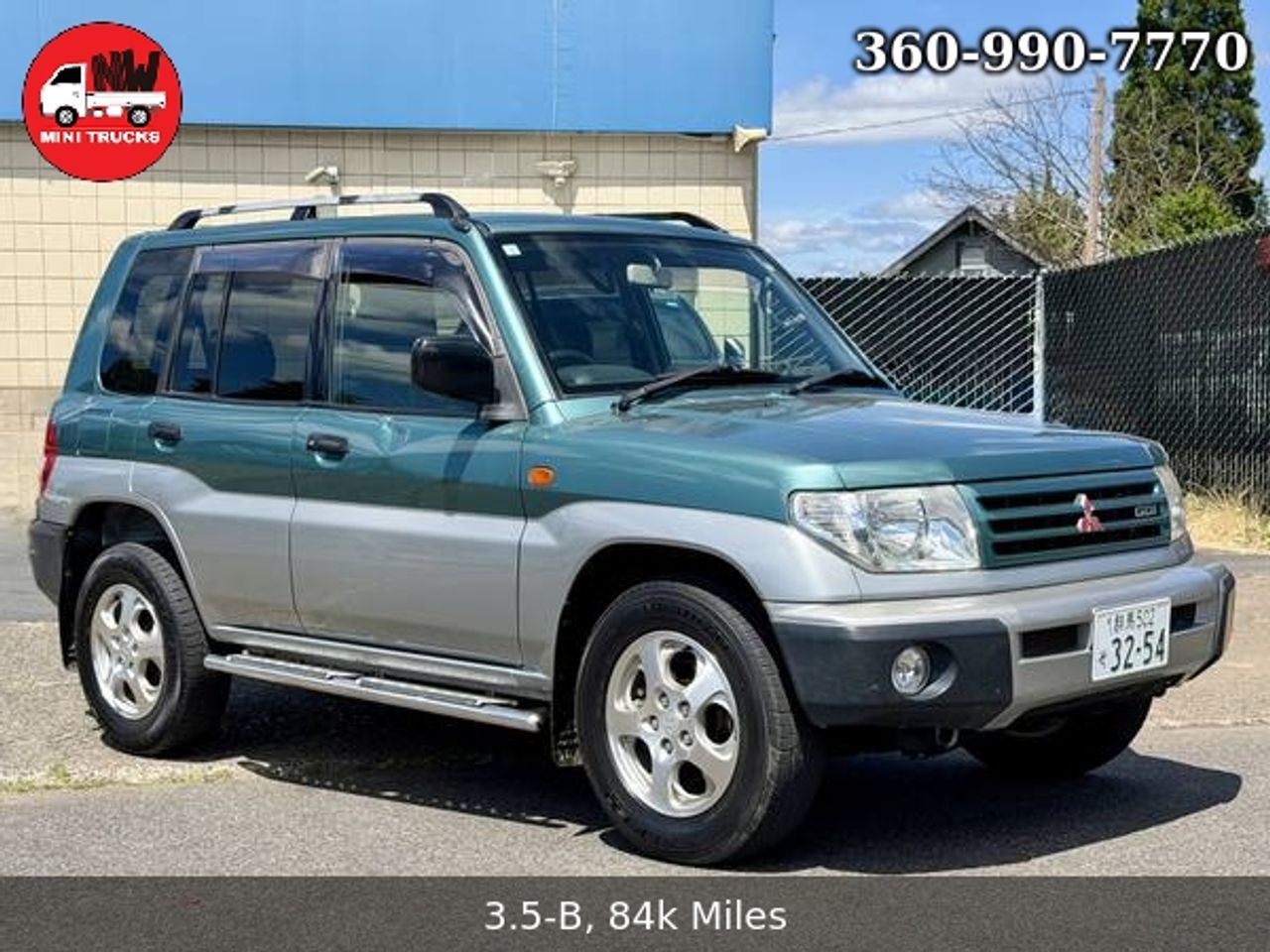1999 Mitsubishi Pajero iO 1.8L 4WD, 2Hi-4Hi-4Lo, PS, PW, PL, AC, 5MT