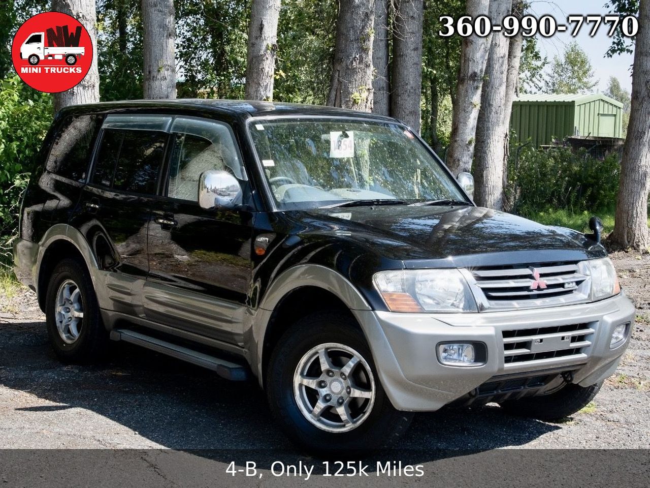 2000 Mitsubishi Pajero Turbo Diesel 4WD, 2Hi-4Hi-4Lo, Loaded, Auto