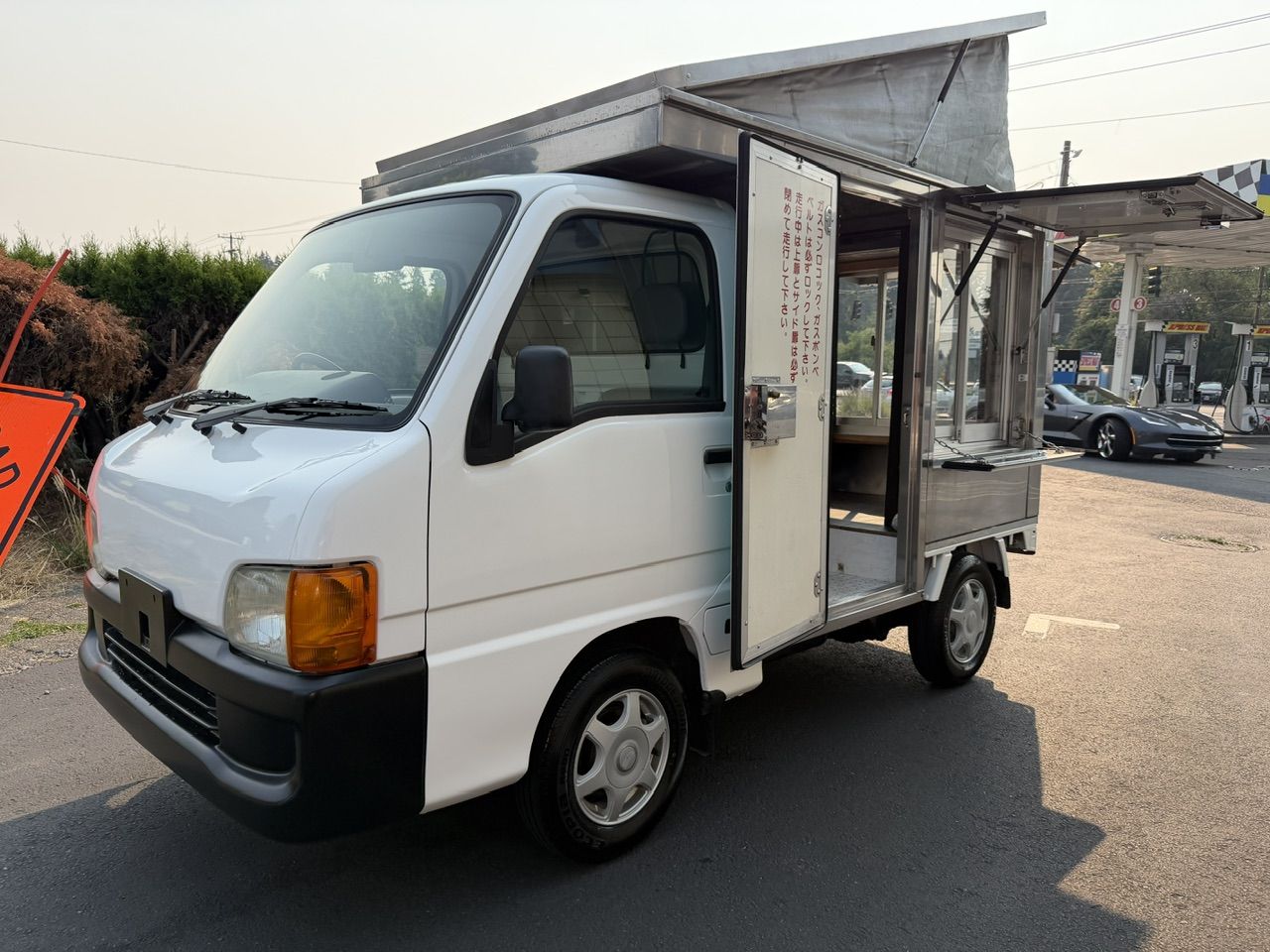 1999 Subaru Sambar EFI 2WD, PS, AC, Airbag, PopTop Food Truck
