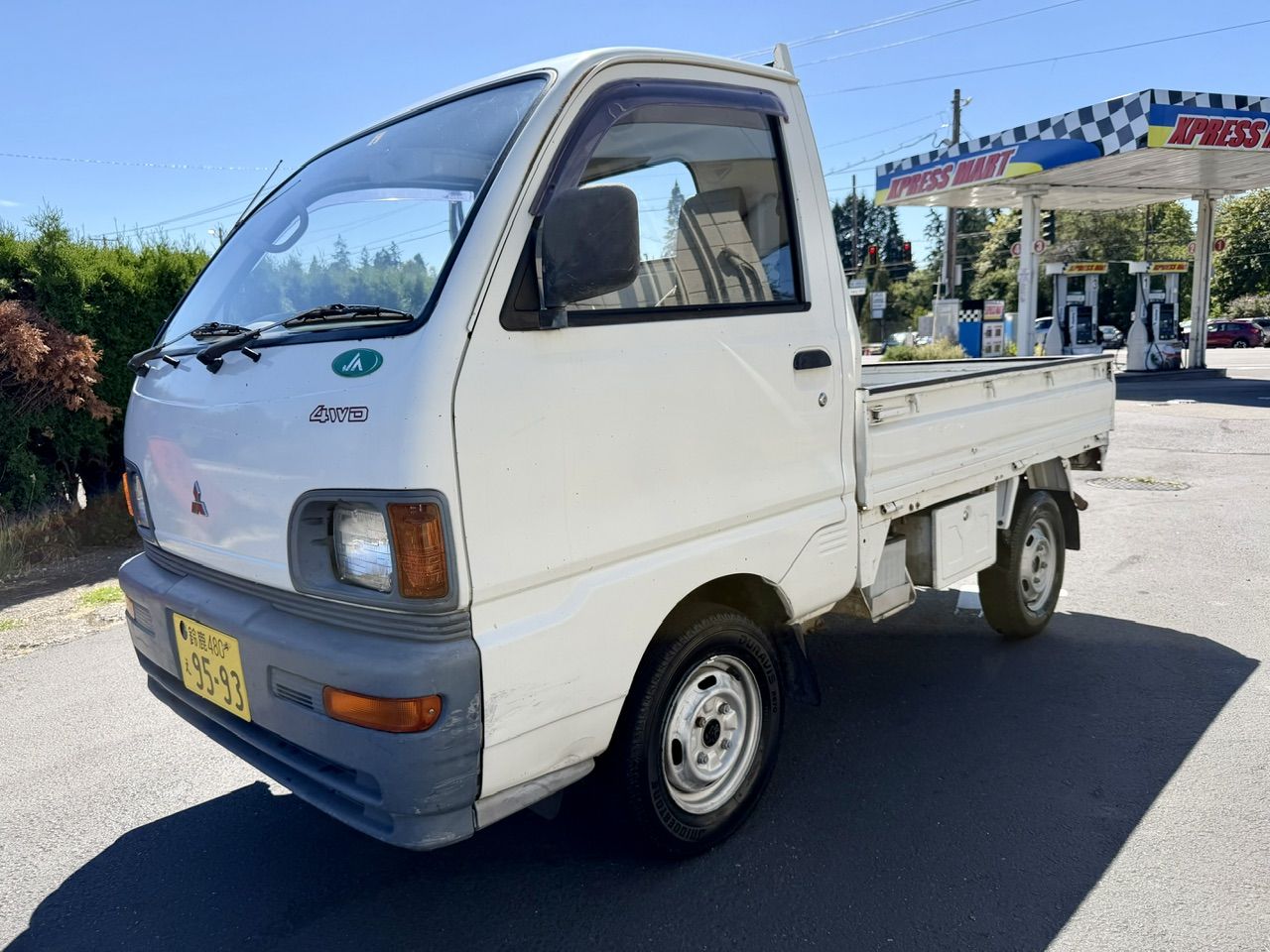 1995 Mitsubishi Minicab SD Dump 4WD, 2Hi-4Hi-4Lo, PS, AC, 5MT, LSD