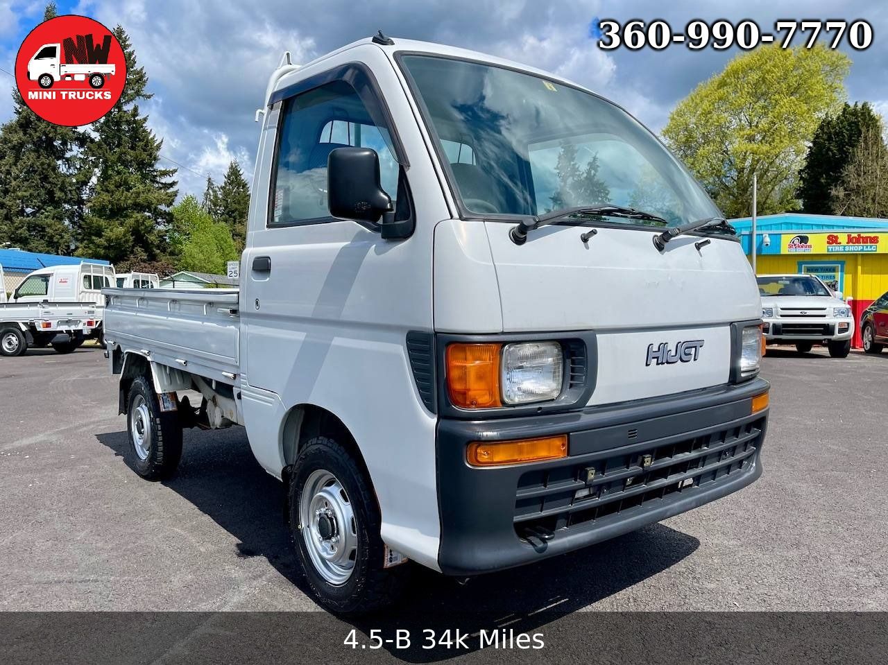 1996 Daihatsu Hi-Jet 4WD, 2Hi-4Hi, 5MT, Like New!