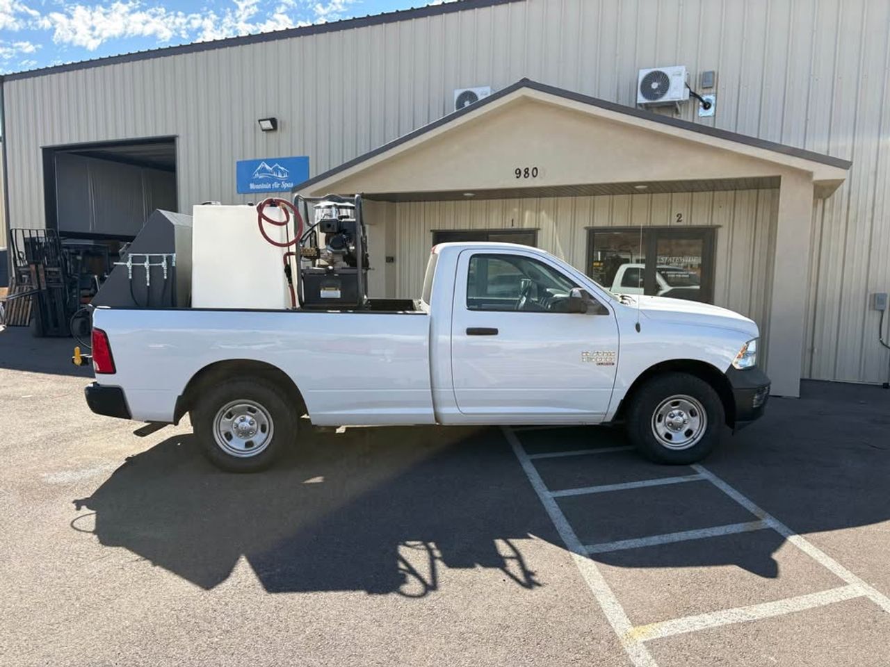 2023 RAM 1500 Trash Can Cleaning Truck