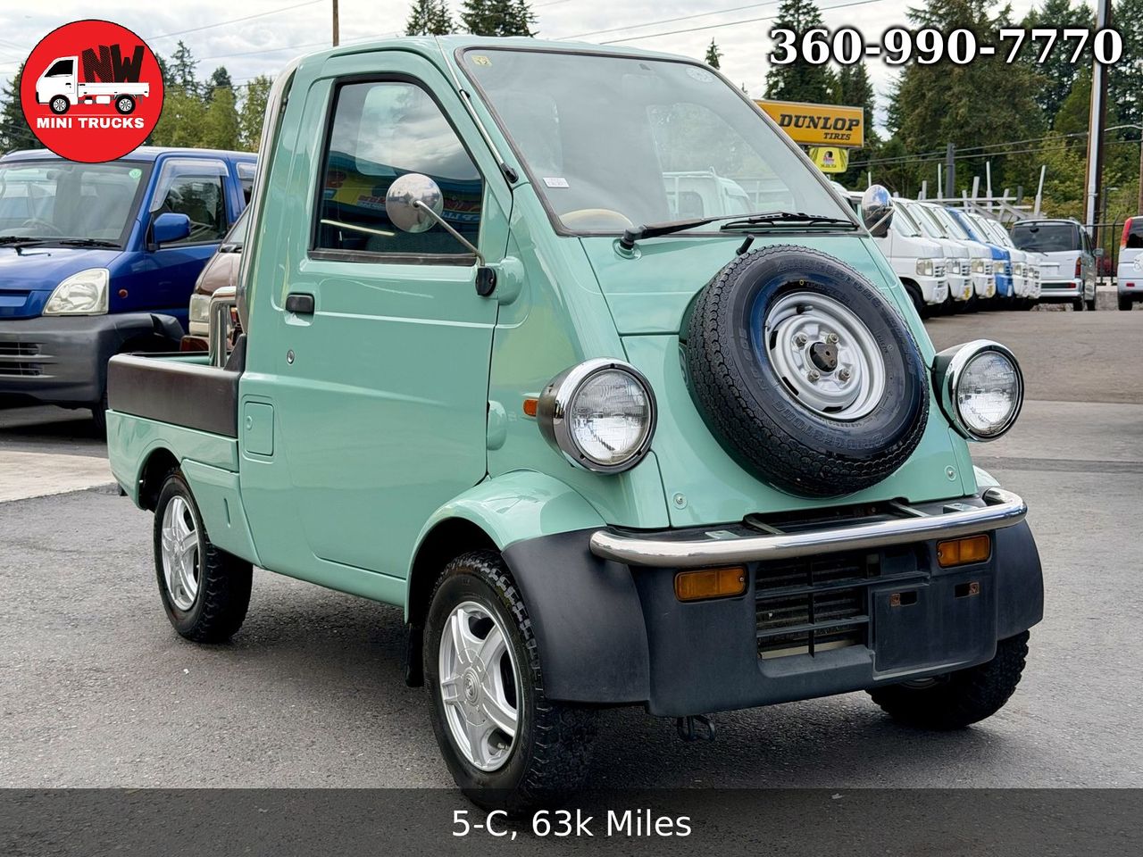 1996 Daihatsu Midget II RWD, AC/Heat, 4MT, Extremely Rare!