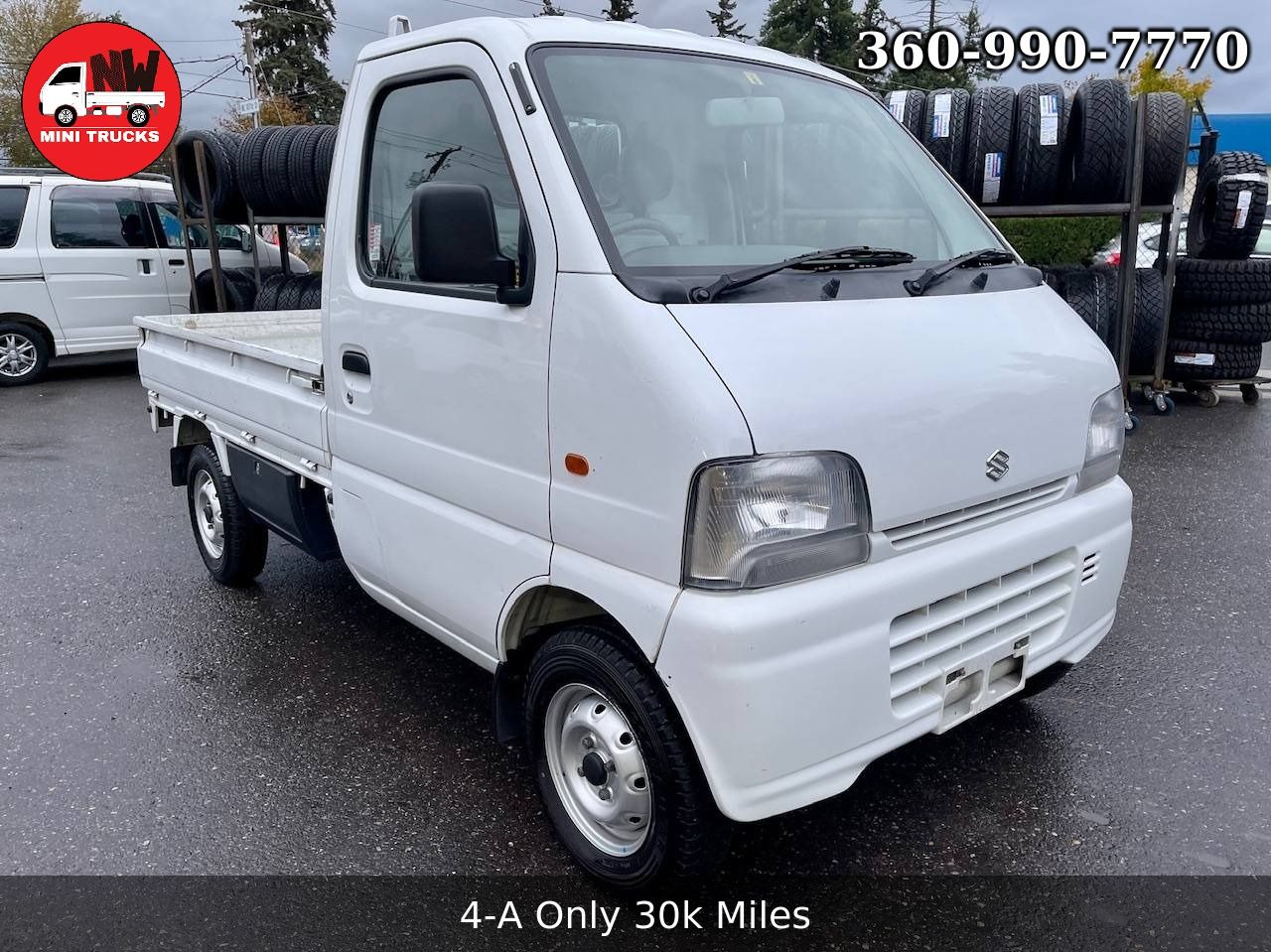 1999 Suzuki Carry EFI Turbo 4WD, 2Hi-4Hi-4Lo, 5MT, Next Gen