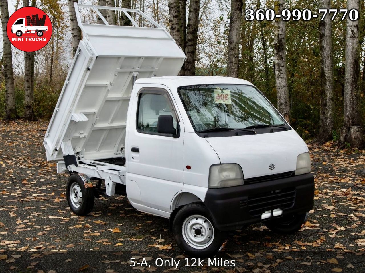1999 Suzuki Carry EFI HD Dump 4WD, 2Hi-4Hi,4Lo, 5MT, Like New!