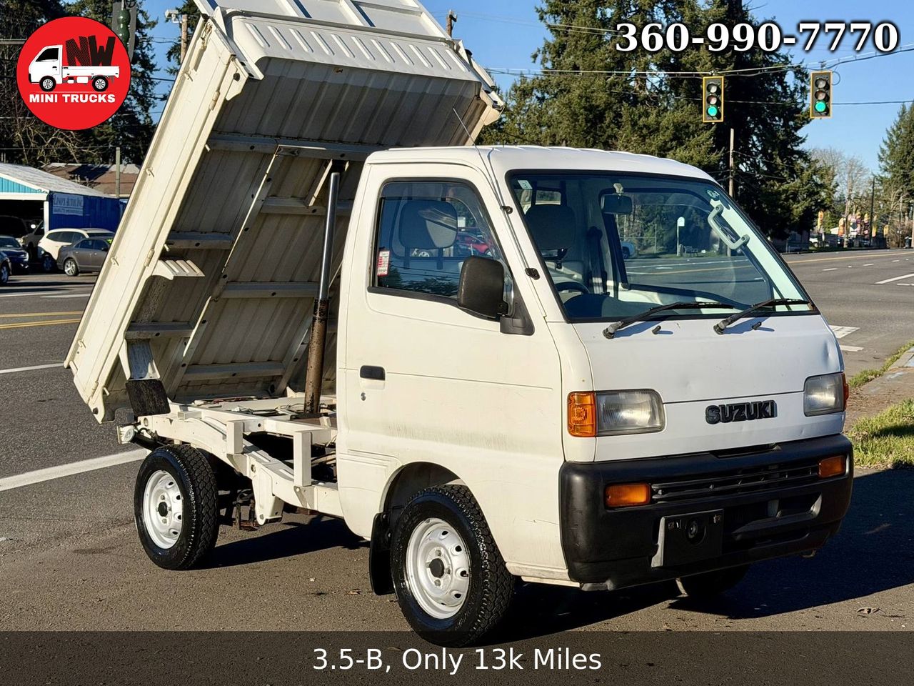 1998 Suzuki Carry SD Dump 4WD, 2Hi-4Hi, EL Gear, AC, 5MT, Difflock