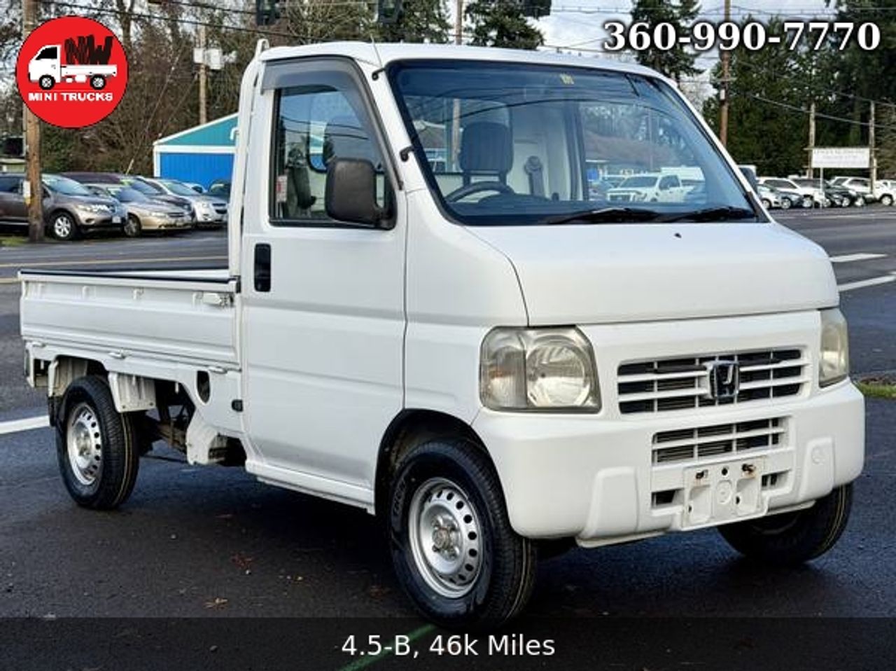 2000 Honda Acty EFI RealTime 4WD, PS, AC, Airbag, 5MT