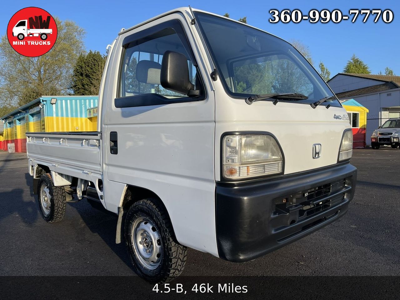 1996 Honda Acty Attack 4WD Mid-Engine, UL-UR 4MT, Diff Lock
