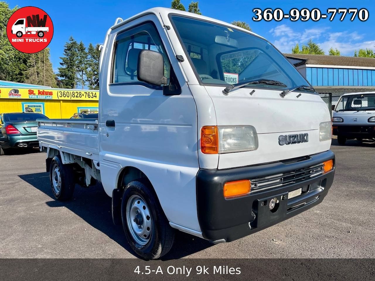 1998 Suzuki Carry 4WD, Axle Lock, 2Hi-4Hi, EL Gear, 5MT, Like New!