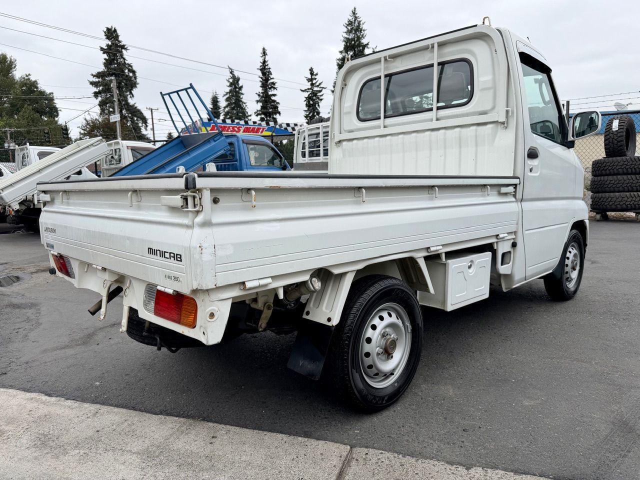 2001 Mitsubishi Minicab EFI 4WD, 2Hi-4Hi-4Lo, AC, PS, 5MT