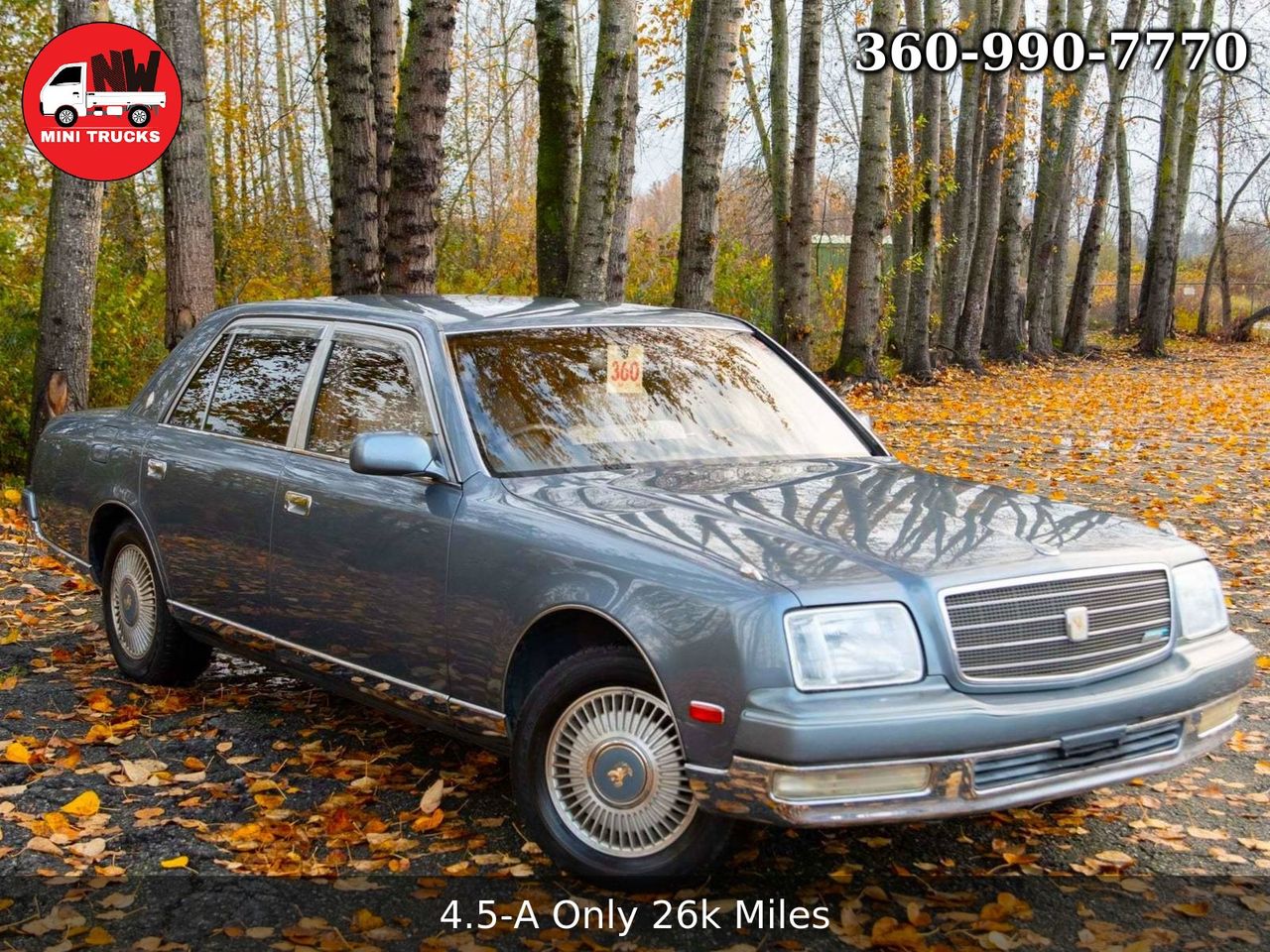 1998 Toyota Century V12, VIP RWD, PS,PW, Leather, Automatic 