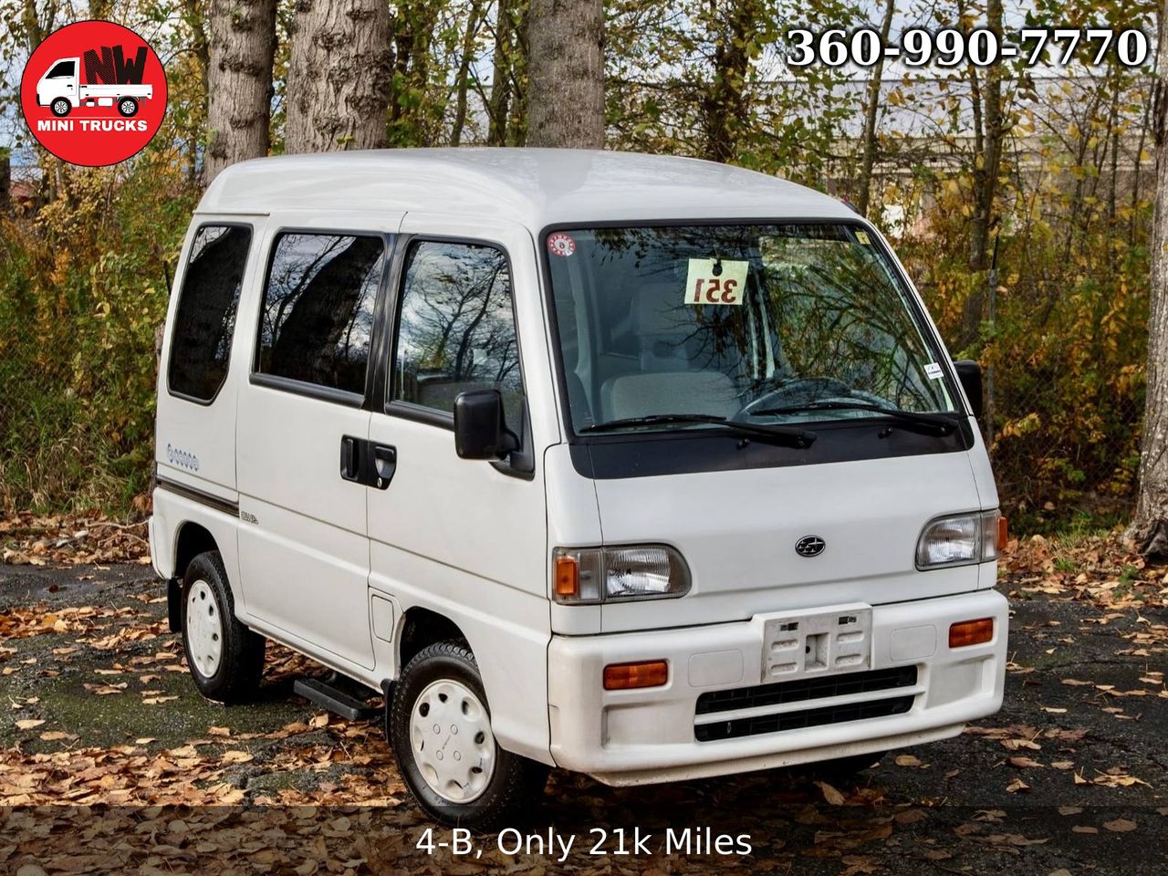 1995 Subaru Sambar Dias Extra S 4WD, PS, AC, 5MT