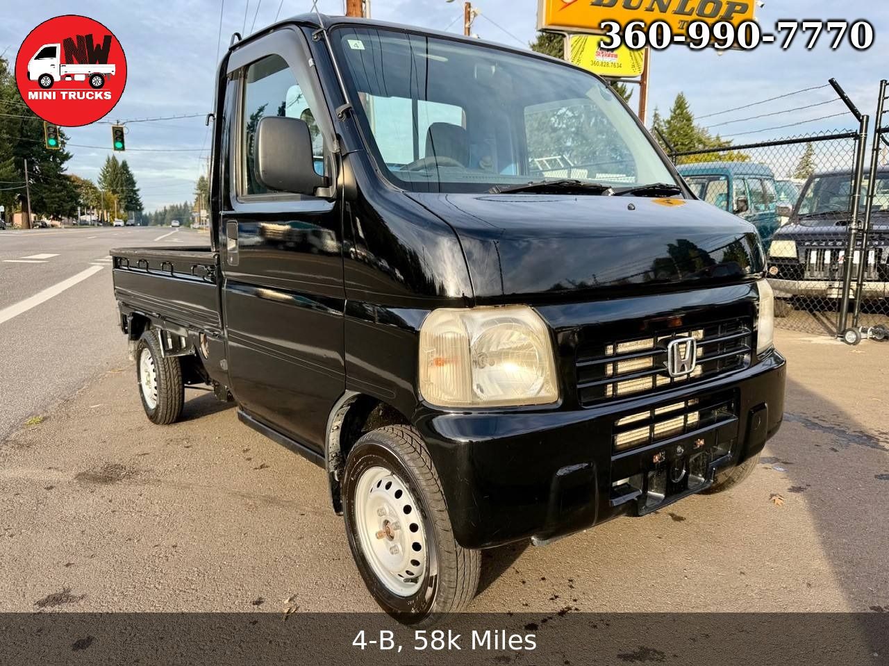 2000 Honda Acty Attack EFI 4WD, AC, PS, 5MT, Airbag, Diff Lock