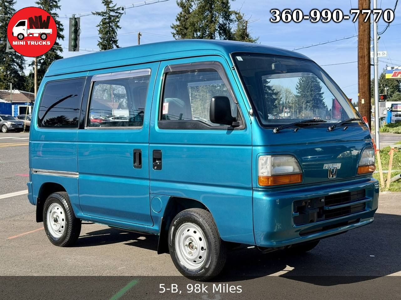 1994 Honda Street FOX 4WD, AC, Mid-Engine, 5MT, Diff Lock, Rare!