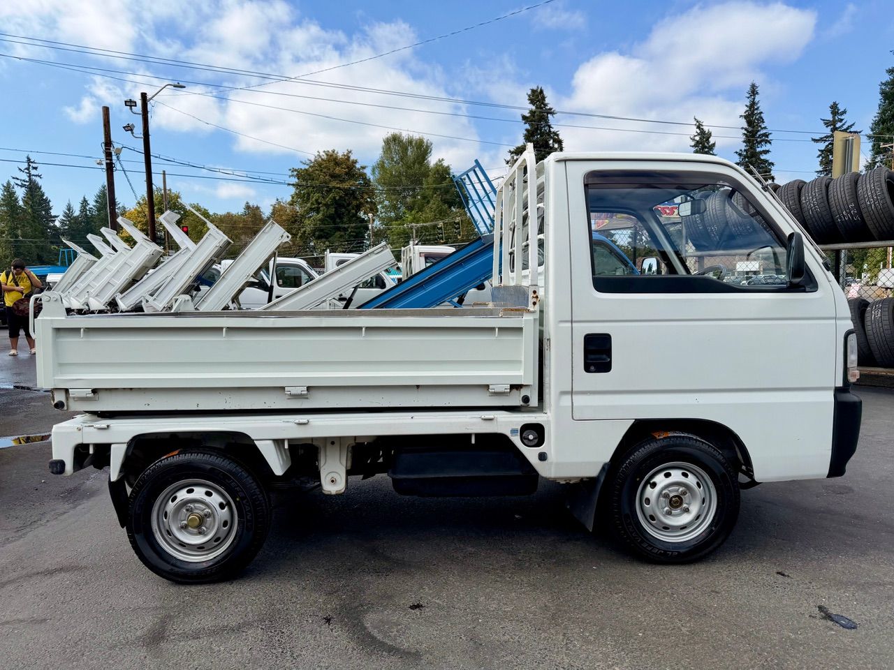 1994 Honda Acty HD Dump RealTime 4WD, Mid-Engine, AC, 5MT