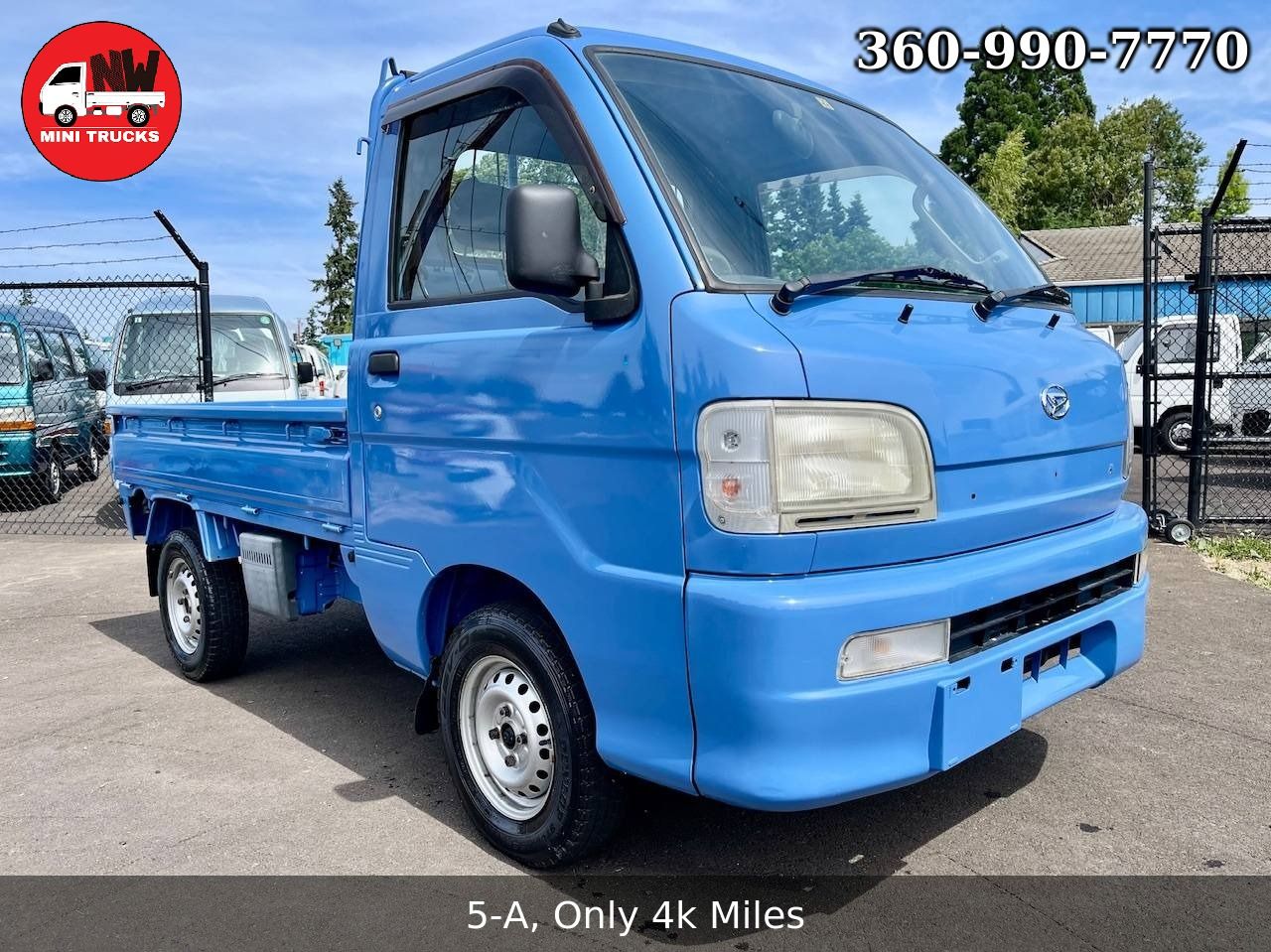 1999 Daihatsu Hi-Jet EFI DLI Twincam 4WD, 2Hi-4Hi-4Lo, 5MT, Like New!