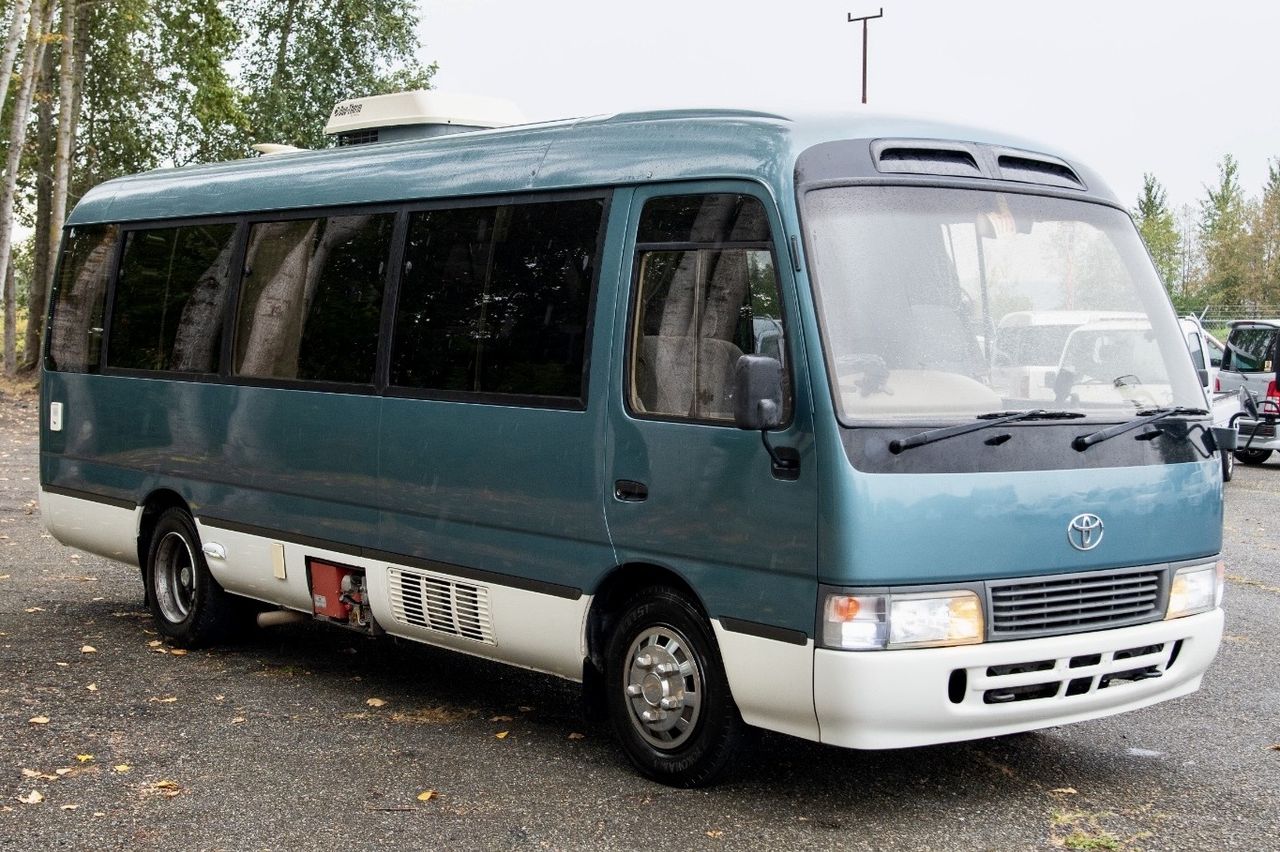 1997 Toyota Coaster Camper Turbo Diesel, Fully Loaded, Auto