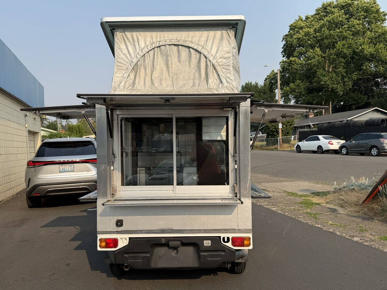 1999 Subaru Sambar EFI 2WD, PS, AC, Airbag, PopTop Food Truck