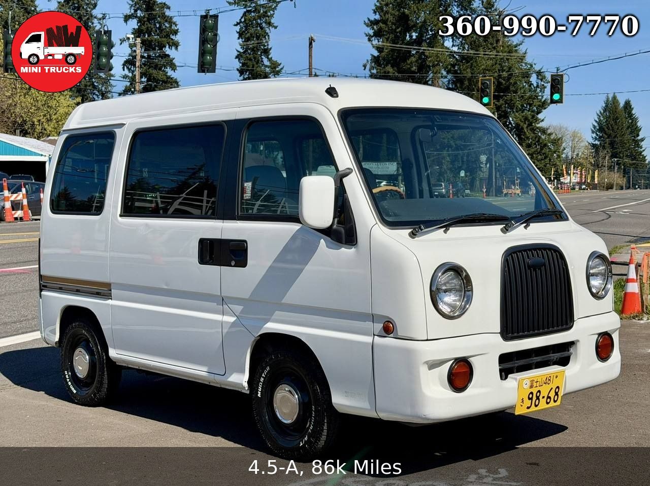 2000 Subaru Sambar Dias Classic EFI 2WD, AC, PW, PL, Automatic