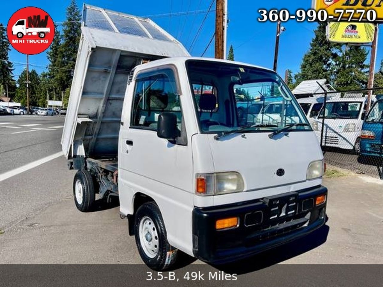 1998 Subaru Sambar HD Dump 4WD, 2Hi-4Hi, EL Gear, 5MT