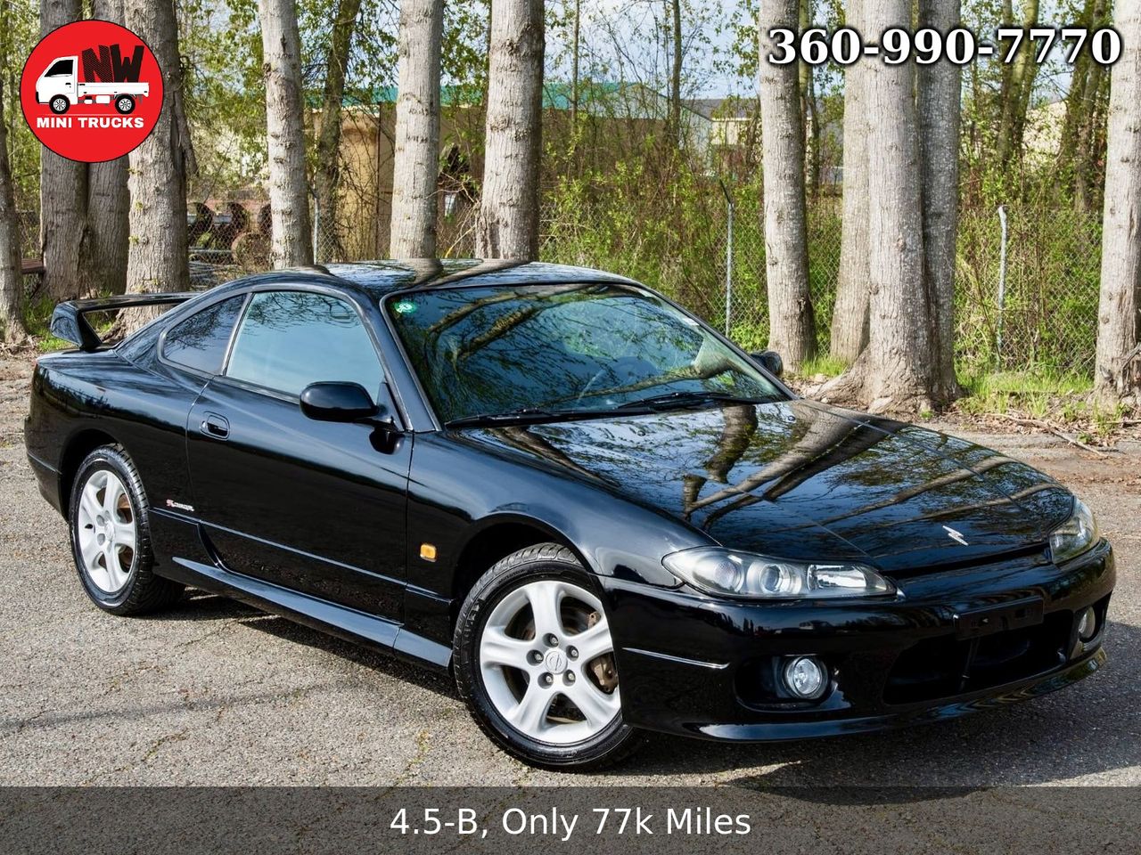 2001 Nissan Silvia Spec R SR20 Turbo RWD, PW, PL, PS, 6MT, Like New!