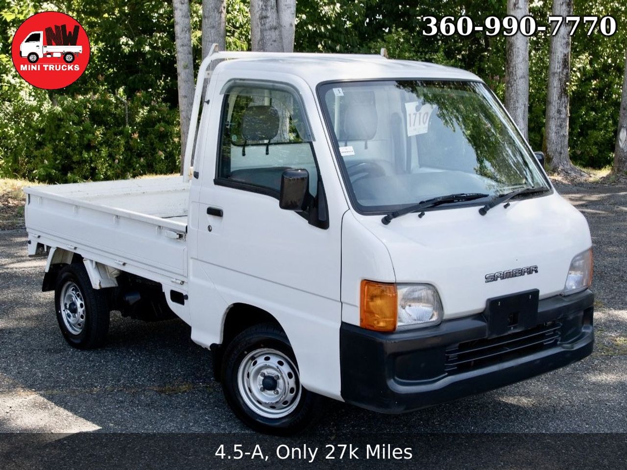 2000 Subaru Sambar EFI 4WD, 2Hi-4Hi, EL Gear, PS, Airbag, 5MT