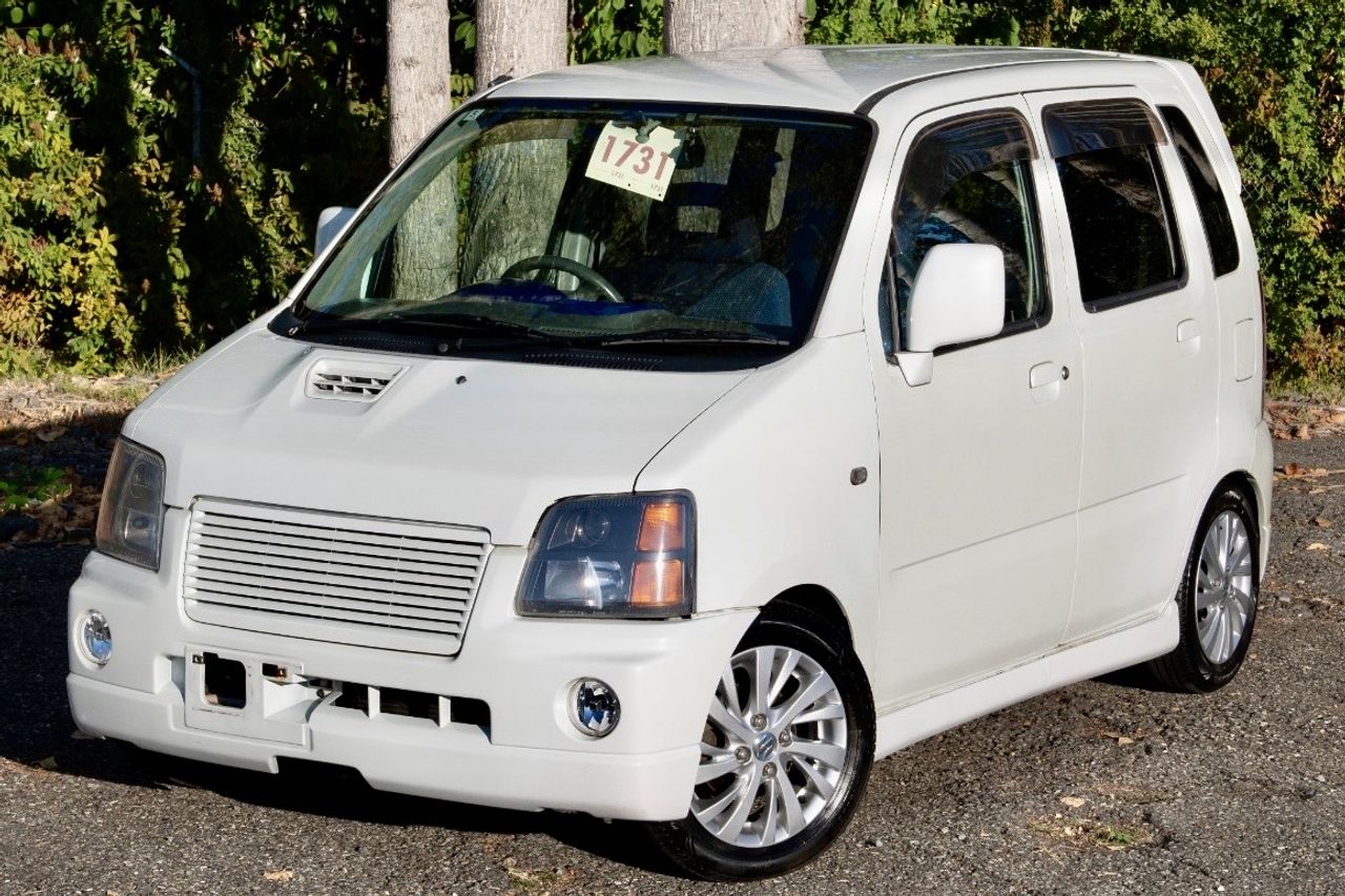2000 Suzuki Wagon R RR  Turbo Intercooled, FWD, PW, PL, PS, AC, 5MT